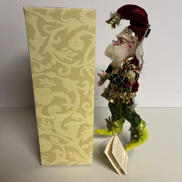 Mark Roberts Bell Ringer Fairy Stand  Limited Edition 1535/5000 COA Christmas - Picture 7 of 12